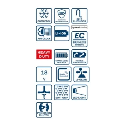 Perceuse Visseuse Sans Fil 18V 60 Nm SOLO Sans Batterie Bosch