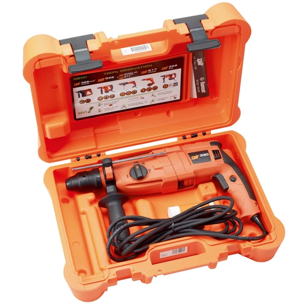 SPIT Paslode Perforateur Sds + Filaire Perforateur Piqueur Filaire Spit 330 Emmanchement SDS Plus 850 W 3,2 J 6 SPIT Paslode Perforateur Sds + Filaire Perforateur Piqueur Filaire Spit 330 Emmanchement SDS Plus 850 W 3,2 J – Image 4