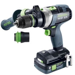Visseuse Perceuse à Percussion Sans Fil Perceuse-visseuse à Percussion Festool QUADRIVE TPC 18/4 5,2/4,0 I-Plus 2 Batteries 4 Et 5,2Ah -Outils électroportatifs Soldes 575605 1