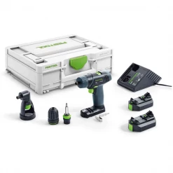 Visseuse Sans Fil Perceuse-visseuse Festool TXS 2,6-Set 2 Batteries 2,6 Ah Et Chargeur MXC -Outils électroportatifs Soldes 576102