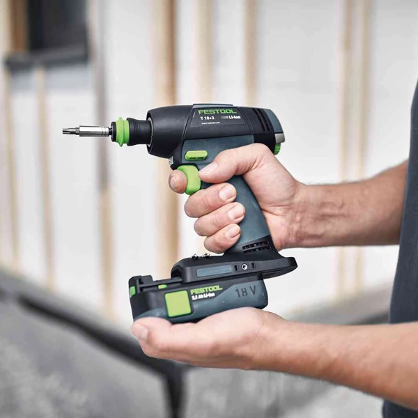 Visseuse Sans Fil Perceuse-visseuse Festool T 18+3 C 3,1-Plus 2 Batteries 3,1Ah Et Chargeur TCL 6 7 Visseuse Sans Fil Perceuse-visseuse Festool T 18+3 C 3,1-Plus 2 Batteries 3,1Ah Et Chargeur TCL 6 – Image 5