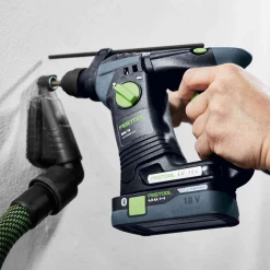 Perforateur Sds + Sans Fil Perforateur Festool BHC 18 HPC 4,0 I-Plus SDS+ 2 Batteries 4,0Ah Et Chargeur -Outils électroportatifs Soldes 576513 3