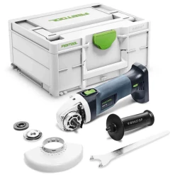 Meuleuse Sans Fil Meuleuse D'angle Festool AGC 18-125 EB-BASIC Ø125 S/Batterie Ni Chargeur -Outils électroportatifs Soldes 576825