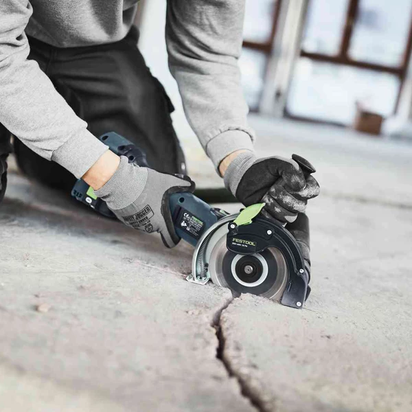 Meuleuse Tronçonneuse Béton Tronçonneuse Festool DSC-AGC 18-125 FH5,2 EBI-Plus 2 Batteries 5,2 Ah Chargeur Et Disque Diamant 8 Meuleuse Tronçonneuse Béton Tronçonneuse Festool DSC-AGC 18-125 FH5,2 EBI-Plus 2 Batteries 5,2 Ah Chargeur Et Disque Diamant – Image 6