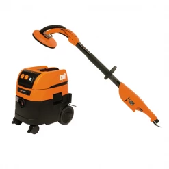 SPIT Paslode Ponceuse à Bras - Girafe Ensemble Ponceuse Girafe Spit DWS225 Et Aspirateur Spit AC1630P Ref:620916 -Outils électroportatifs Soldes 620916