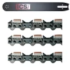 Accessoires Pour Tronçonneuse Guide Avec 3 Chaînes Diamantées ICS P3/695/40F Longueur 40 Cm