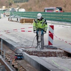 Marteau Piqueur, Démolisseur Et Carotteuse Burineur Brise Béton Bosch GSH27VC 62J 1000 Frappes/min 6 Pans 28mm 2 000W -Outils électroportatifs Soldes brise betongsh27vc