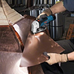 Grignoteuse Et Cisaille Electrique Cisaille à Tôle Sans Fil GSC 12V-13 Bosch L-Boxx 2 Batteries 0601926108 -Outils électroportatifs Soldes cisaille 3