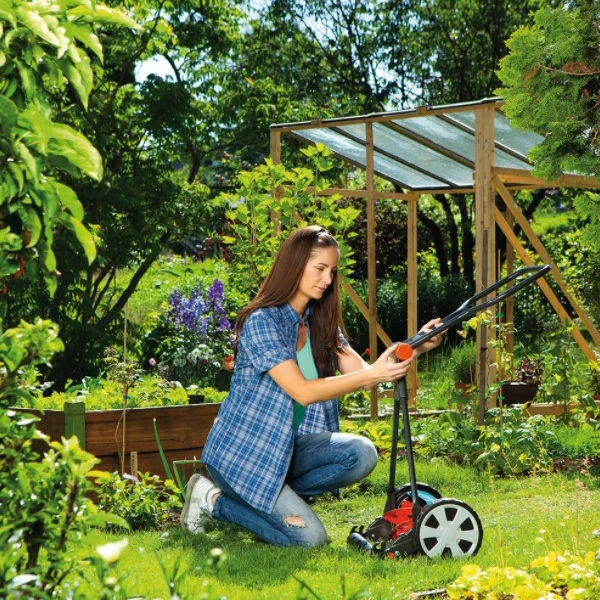 Tondeuse Débroussailleuse Tondeuse Hélicoïdale à Main 400 Classic Gardena Largeur De Coupe 40 Cm 5 Tondeuse Débroussailleuse Tondeuse Hélicoïdale à Main 400 Classic Gardena Largeur De Coupe 40 Cm – Image 3