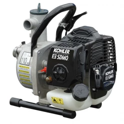Pompe à Eau Pompe à Eau Thermique 6.6 M/h Moteur 2 Temps Essence CLEAR 1.7 SDMO