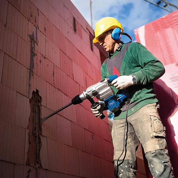 Marteau Perforateur SDS Max Scheppach DH1200MAX 1050W 9 Joules 5 Marteau Perforateur SDS Max Scheppach DH1200MAX 1050W 9 Joules – Image 3