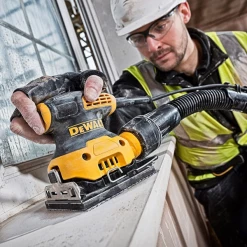 Ponceuse Vibrante Dewalt DWE6411-QS 230W Abrasif 1/4 De Feuille -Outils électroportatifs Soldes dwe6411 qs 2