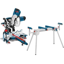 Scie à Onglet Et Radiale Scie à Onglet Radiale Bosch GCM 8 SJL+ Support De Travail GTA 2600 -Outils électroportatifs Soldes gcm 8 sjl 2