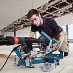 Scie à Onglet Et Radiale Scie à Onglet Radiale Bosch GCM 8 SJL+ Support De Travail GTA 2600 -Outils électroportatifs Soldes gcm 8 sjl 5