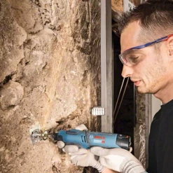 Découpeur Ponceur Oscillant Sans Fil Outil Rotatif Polyvalent Sans Fil Bosch GRO 12V-35 S/Batterie Ni Chargeur En Coffret L-Boxx -Outils électroportatifs Soldes gro1