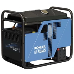 Groupe électrogène Groupe électrogène SDMO Technic 15000TA C5 Moteur Kohler Essence 400V 230V 11500W