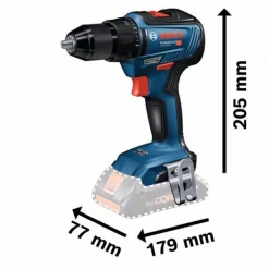 Visseuse à Choc Set Bosch Visseuse à Chocs GDX 18V-200 + Perceuse Visseuse GSR 18V-55 2 Batterie 4Ah Chargeur L-Boxx -Outils électroportatifs Soldes gsr