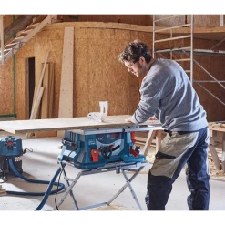 Scie Bois Sur Table Et Scie à Ruban Bois Scie Sur Table Bosch GTS 635-216 Avec Support De Travail GTA 560 -Outils électroportatifs Soldes gts 635 216 2