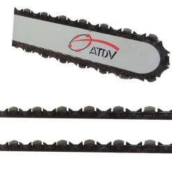 Accessoires Pour Tronçonneuse Guide Avec 3 Chaînes Diamantées ATDV P3/ESAW/25F - Longueur 30 Cm