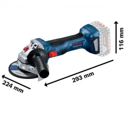 Meuleuse Sans Fil Meuleuse Bosch Ø125mm GWS 18V-7 S/Batterie Ni Chargeur En Coffret L-Boxx -Outils électroportatifs Soldes gws 18v 7 1 1