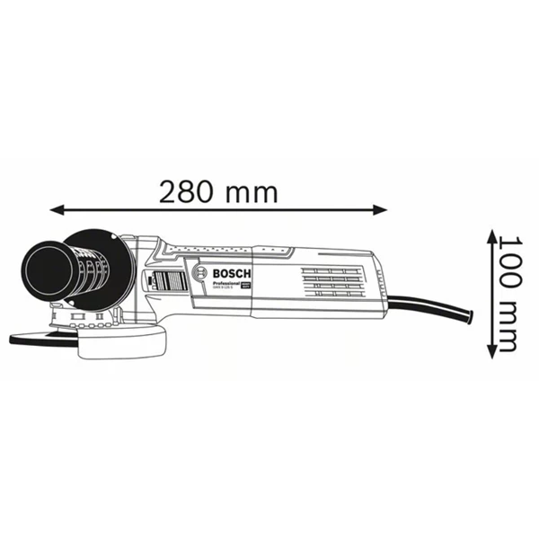 Meuleuse D'angle ø 125 Mm Meuleuse Angulaire Filaire Bosch GWX9-125S 125 Mm Avec X-LOCK 900W 4 Meuleuse D'angle ø 125 Mm Meuleuse Angulaire Filaire Bosch GWX9-125S 125 Mm Avec X-LOCK 900W – Image 2