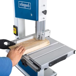 Scie Bois Sur Table Et Scie à Ruban Bois Scie à Ruban 250 Mm Scheppach 500W - HBS261 Avec 2 Lames -Outils électroportatifs Soldes hbs261 4