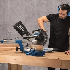 Scie à Onglet Et Radiale Scie à Onglet Radiale Scheppach Ø255 Mm - HM254 2000W -Outils électroportatifs Soldes hm254 4