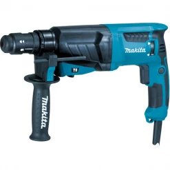 Perforateur Sds + Filaire Perforateur Burineur Makita HR2630T SDS+ 26mm 2,4 Joules -Outils électroportatifs Soldes hr2630t