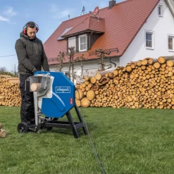 Scie Bois Sur Table Et Scie à Ruban Bois Scie à Bûche Scheppach Ø505 Mm 3000W - HS510 -Outils électroportatifs Soldes hs510 3