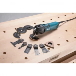 Découpeur Ponceur Oscillant Filaire Outil Multifonctions Oscillant MAKITA 320W TM3010CX3J -Outils électroportatifs Soldes imageproduct356296 1