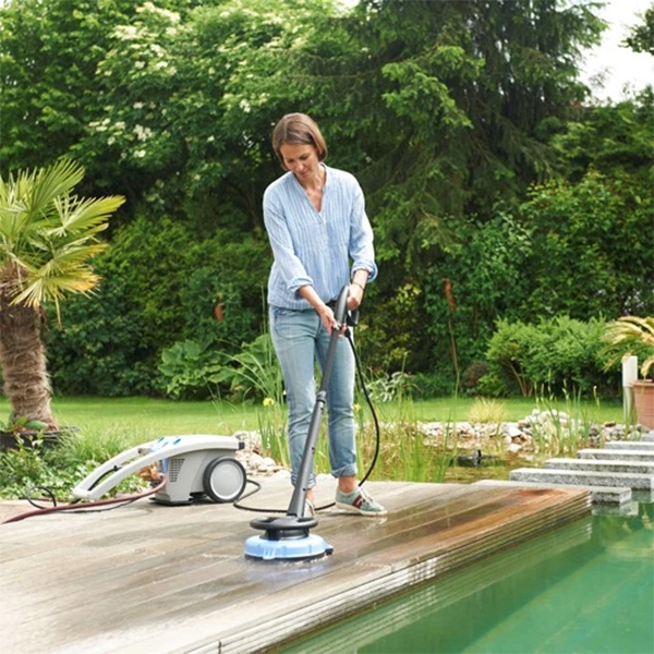 Nettoyeur De Surface, Brosse Et Canon à Mousse Laveur De Sol Round Cleaner Avec Roues Nettoyeur Kranzle Raccord D12 4 Nettoyeur De Surface, Brosse Et Canon à Mousse Laveur De Sol Round Cleaner Avec Roues Nettoyeur Kranzle Raccord D12 – Image 2