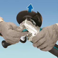 Meuleuse D'angle ø 125 Mm Meuleuse D'angle 18V Li-Ion BL Makita - Diamètre 125 Mm - Système X-Lock -Outils électroportatifs Soldes meuleuse d 27angle 18v li ion bl makita diam c3 a8tre 125 mm syst c3 a8me x lock4