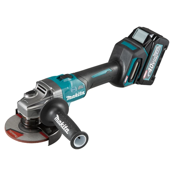 Meuleuse D'angle ø 125 Mm Meuleuse D'angle Makita Diamètre 125 Mm 40V Max Li-Ion 4Ah - Puissance 1100 W 4 Meuleuse D'angle ø 125 Mm Meuleuse D'angle Makita Diamètre 125 Mm 40V Max Li-Ion 4Ah - Puissance 1100 W – Image 2