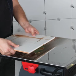 Scie Circulaire Carrelage Scie Coupeuse Grès Cérame 40mm électrique Portable Rubi ND-200 1,2 CV -Outils électroportatifs Soldes nd200 4