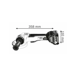 Meuleuse Sans Fil Meuleuse Angulaire Bosch GWS 18V-10 PC Avec Coffret L-BOXX