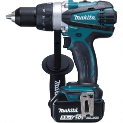 Visseuse Sans Fil Perceuse Visseuse 18 V 2x5 Ah Ø 13 Mm DDF458RTJ Makita DDF480RMJ -Outils électroportatifs Soldes p187614