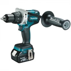 Visseuse Sans Fil Perceuse Visseuse Makita DDF481RTJ Avec 2 Batterie Et Chargeur -Outils électroportatifs Soldes perceusevisseuse18vliion5ah 382532 1