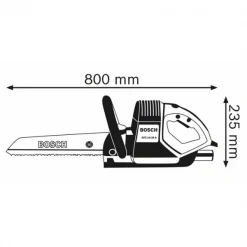 Scie Sabre Et Scie Alligator Scie Alligator Filaire Bosch GFZ 16-35 AC Longueur Lame 350 Mm 1600W -Outils électroportatifs Soldes scie gfz 1635ac