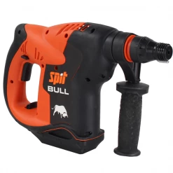 SPIT Paslode Perforateur Sds + Sans Fil Perforateur Chevilleur Sans Fil Spit Spitbull SDS Plus Avec 2 Batteries 6,2 Ah Chargeur Et Mallette