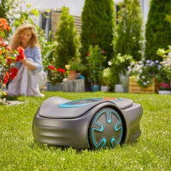 Tondeuse Débroussailleuse Tondeuse Robot Connectée Bluetooth Sileno Minimo Gardena 250 M2 70 Min -Outils électroportatifs Soldes tondeuse robot connectee bluetooth sileno minimo gardena surface tonte 250m2 70min 5