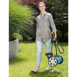 Tondeuse Débroussailleuse Tondeuse Hélicoïdale à Main 330 Classic Gardena Largeur De Coupe 33 Cm -Outils électroportatifs Soldes transport facile