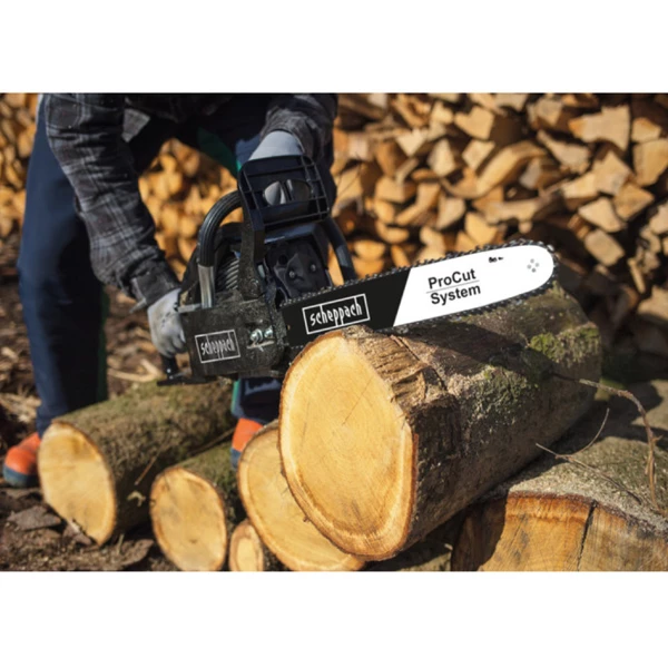 Tronçonneuse Et élagueuse Tronçonneuse Thermique Scheppach CSP5300 2000 W 53 Cm³ Longueur 51 Cm 5 Tronçonneuse Et élagueuse Tronçonneuse Thermique Scheppach CSP5300 2000 W 53 Cm³ Longueur 51 Cm – Image 3