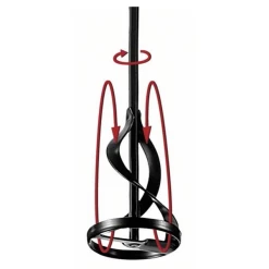 Turbines De Malaxage Et Accessoires Pour Malaxeur Malaxeur Léger Bosch Queue Hexagonale Perceuse Diamètre 65 Mm 400 Mm -Outils électroportatifs Soldes var