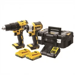 Visseuse à Choc Ensemble Perceuse Visseuse DCD777 Et Visseuse à Chocs DCF787 - Dewalt - 2 Batteries 2Ah Et Chargeur -Outils électroportatifs Soldes visuelprincipal 490132 1